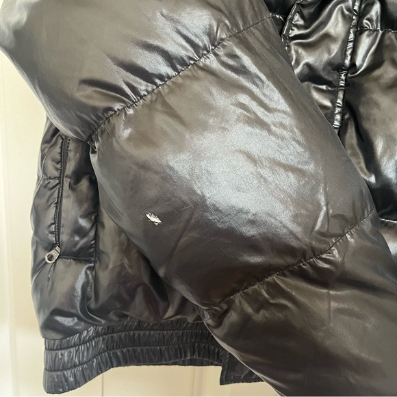 Sisley Italian Puffer Jacket Size 48 - Picture 4 of 6